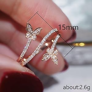 アクセサリー Rat Betty Butterfly Ring Butterfly Ring – Rat Betty